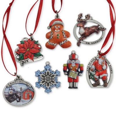Gallery Print Micro Ornament - Snowflake