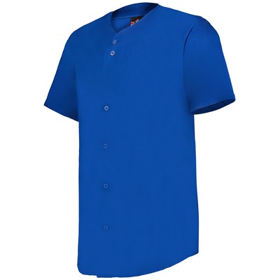 Alleson Athletic Youth Full Button Lightweight Baseball Jersey