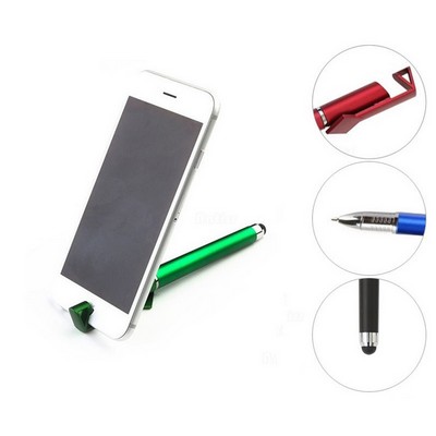 3-in-1 Stylus Ballpoint Pen with Phone Stand