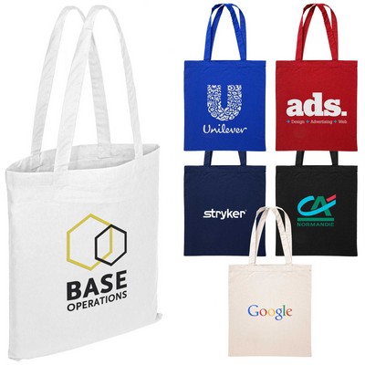 15"x16" Calico Cotton Tote Bag 140GSM