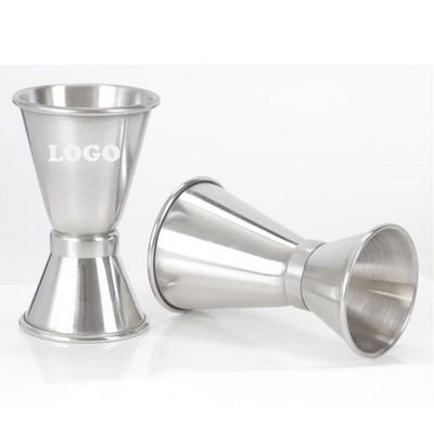0.5Oz And 1Oz Stainless Steel Measure Jigger Cup