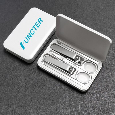 6" 1 Stainless Steel Professional Pedicure Kit Nail Scissors Grooming Kit With White Box
