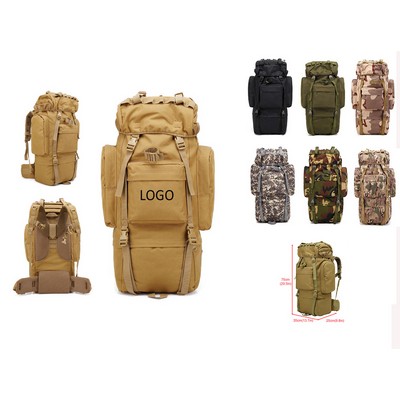 65L Military Tactical Backpack