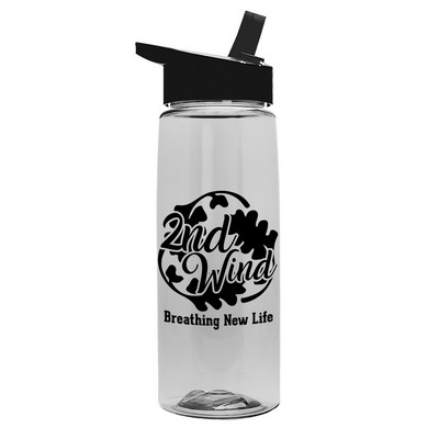 Garyline® Flair Tritan® Renew Bottle with Flip-Straw Lid - 26 oz.