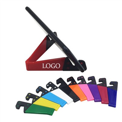Foldable Plastic V Shaped Phone Stand