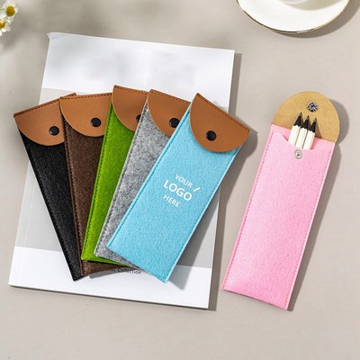 Felt Pencil Pouch