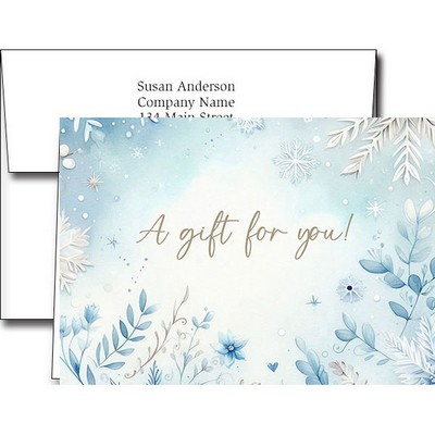 Customer Appreciation Greeting Cards w/Imprinted Envelopes