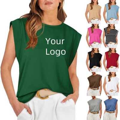 Cap Sleeve Summer Tops