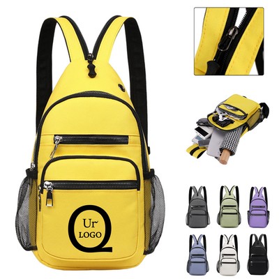 Crossbody Sling Backpack