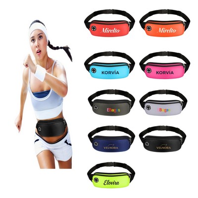 Neoprene Fanny Pack with Headphone Hole