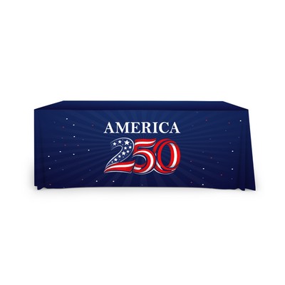 Premium Full Color Table Covers - 4' x 2.5' (3 sided)