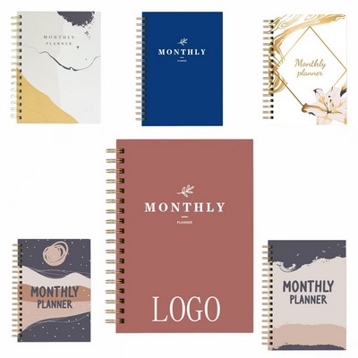 Monthly Planner Coil Notebook