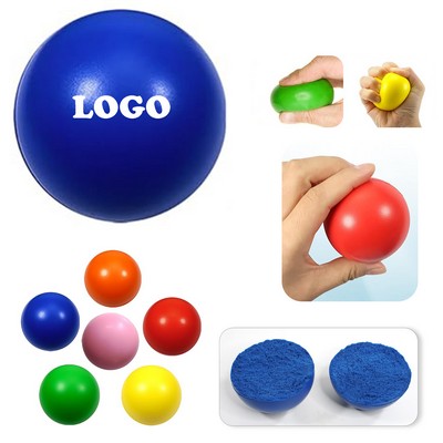 Round Inspiring Foam Relief Stress Ball