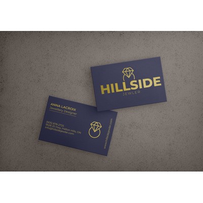 Luxury Print Business Cards -19pt