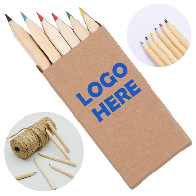 3.5" 6 Colors Pencils Set