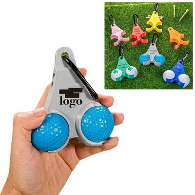 Golf Ball Holder with Clip