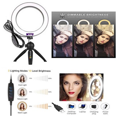 iBank ® 8" Ring Light with Tripod Stand