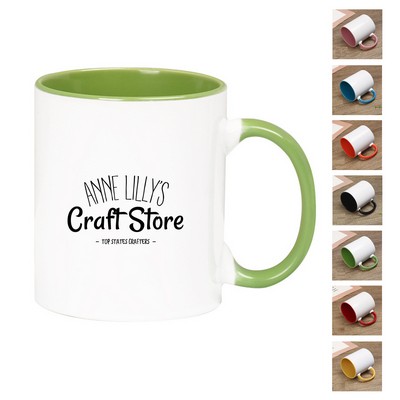 11oz Heat-activated Color Changing Ceramic Coffee Mug