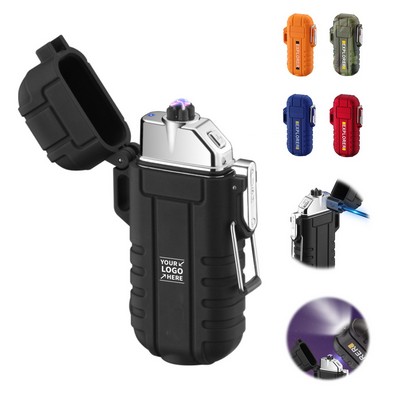 Waterproof Rechargable Lighter with LED Light