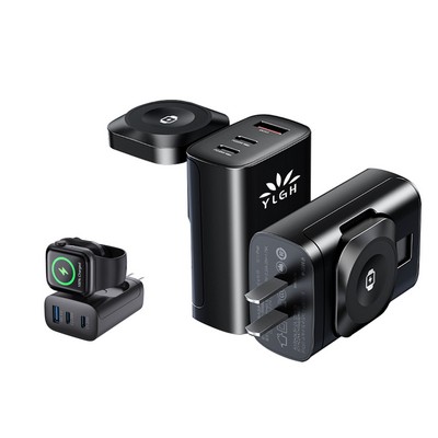 USB Wall Charger With Side Watch Adapter