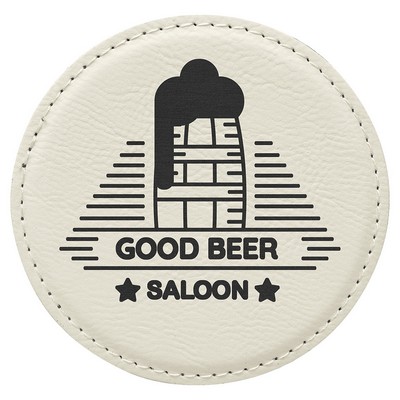 Leatherette Coaster