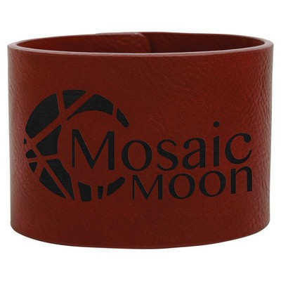 Leatherette Cuff Bracelet