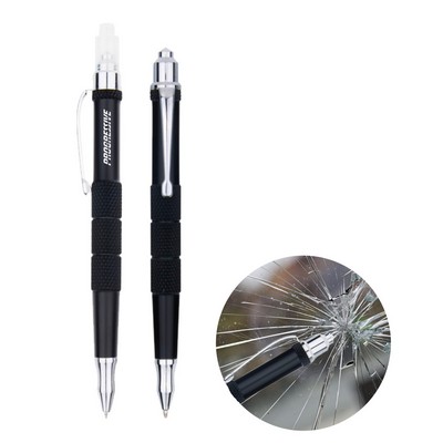 Union Printed - 2" 1 Emergency Stainless Steel Tactical Pen