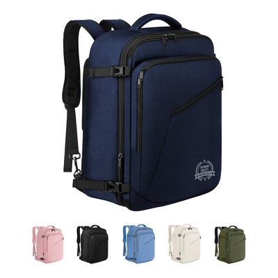 Oversized expandable travel backpack