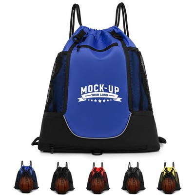Athletic Backpack with Removable Ball Compartment