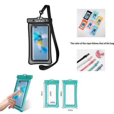 Dual Airbag Floating 9.4" Phone Pouch IPX8 TPU