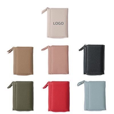 Large-capacity Short Coin Purse