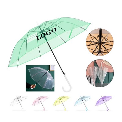 Classic Clear Auto-Open Umbrella
