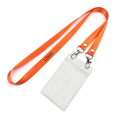 Dual Clips Lanyard