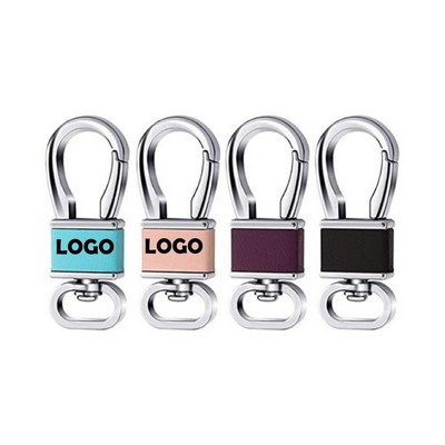 Stylish Zinc Alloy Leather Dog Key Chain