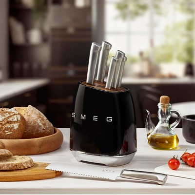 6Pc Knife Block Set