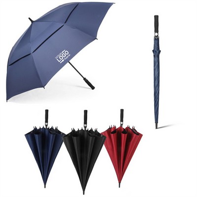 Automatic Open Double Canopy Golf Umbrellas