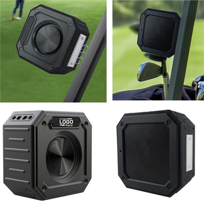 Magnetic Golf Washable Portable Outdoor Subwoofer Wireless Speaker