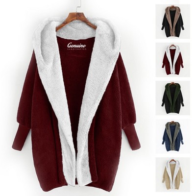 Polar Fleece Fuzzy Coat