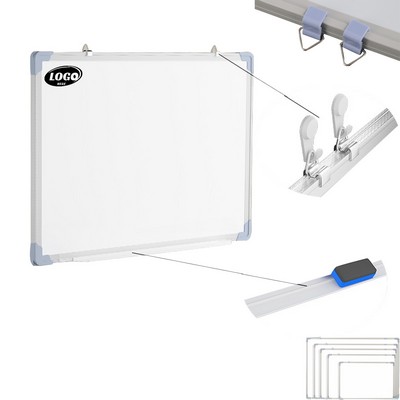 Double-Sided Magnetic Hanging Whiteboard