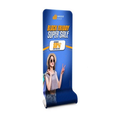 Fabric Display Stand Snake B Package, Double Sided 38.2" x 117.33"