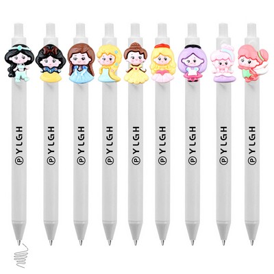 Click Activated Pen With Princess