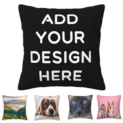 Linen Throw Pillow