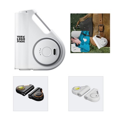 5000mAh Power Bank with Retractable Charging Cable