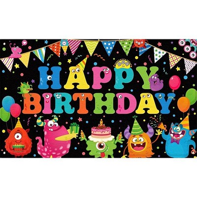 51''x59" Polyester Backdrop Banner