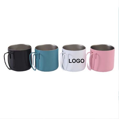 Steel Wire Handle Mug