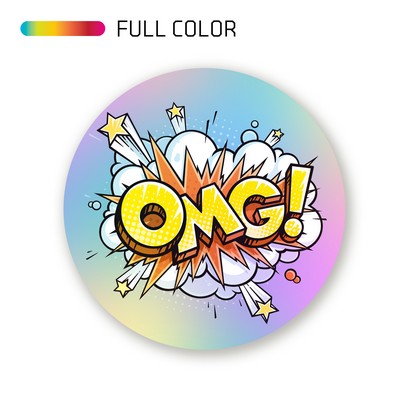 Custom Holographic Stickers - 4.01 To 8 Square Inches