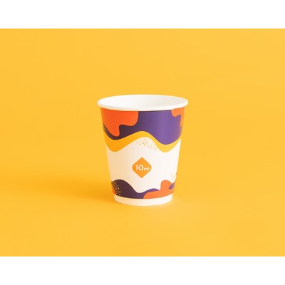 10 oz Double-Walled Branded Paper Cup