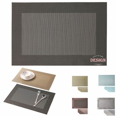 PVC Leather Placemat Table Mat