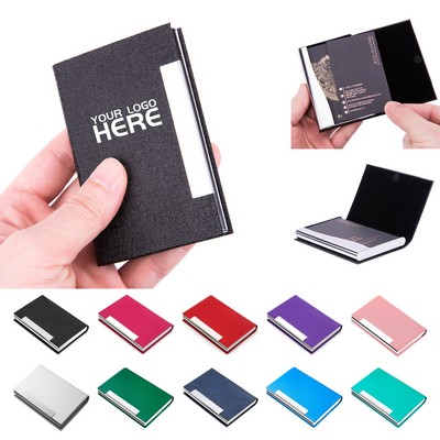 PU Business Card Holder