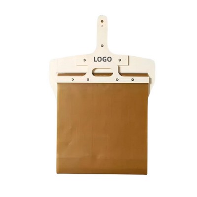 Sliding Pizza Peel Wooden Transfer Tool for Baking and Serving